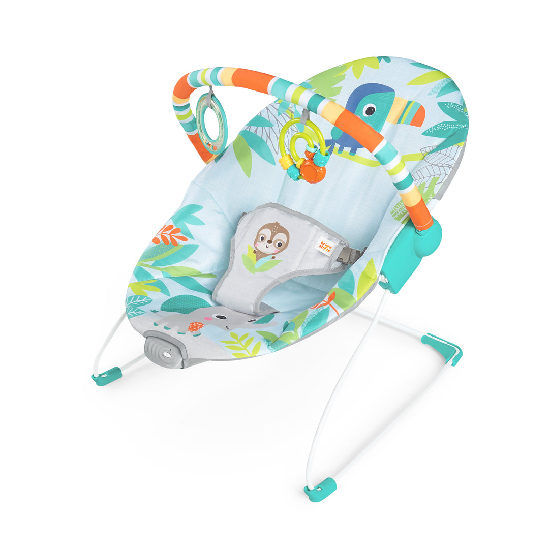 Rainforest Vibes™ Vibrating Bouncer