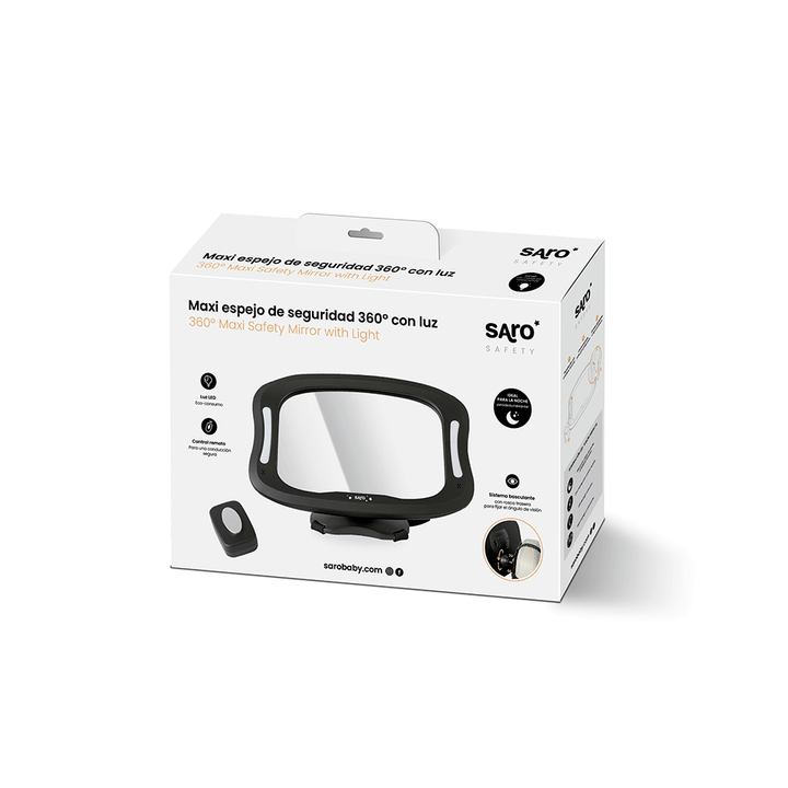 Maxi 360º Safety Mirror with Light