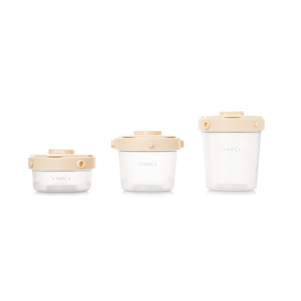 Pack of 3 food containers