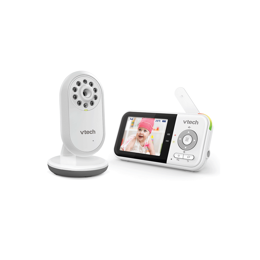 Video Baby Monitor 2.8” y Luz nocturna