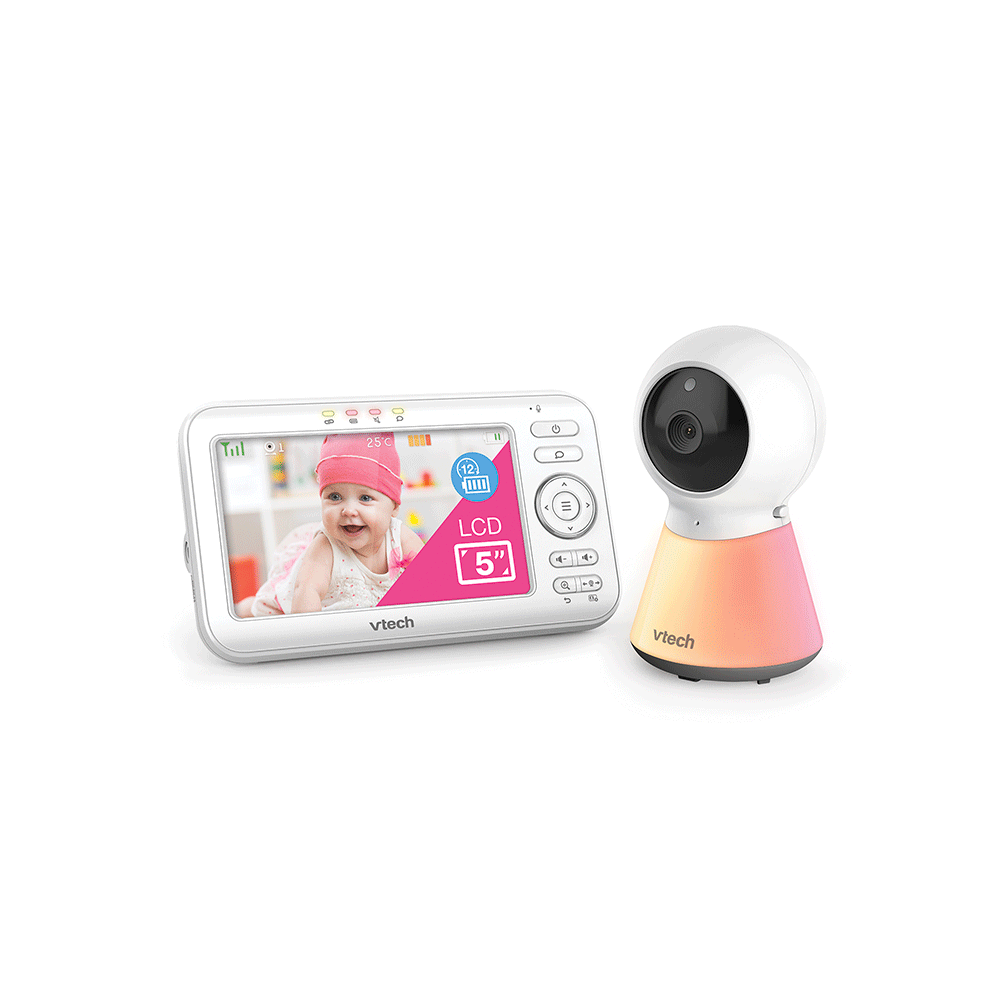 Video Baby Monitor 5 ” y Luz nocturna