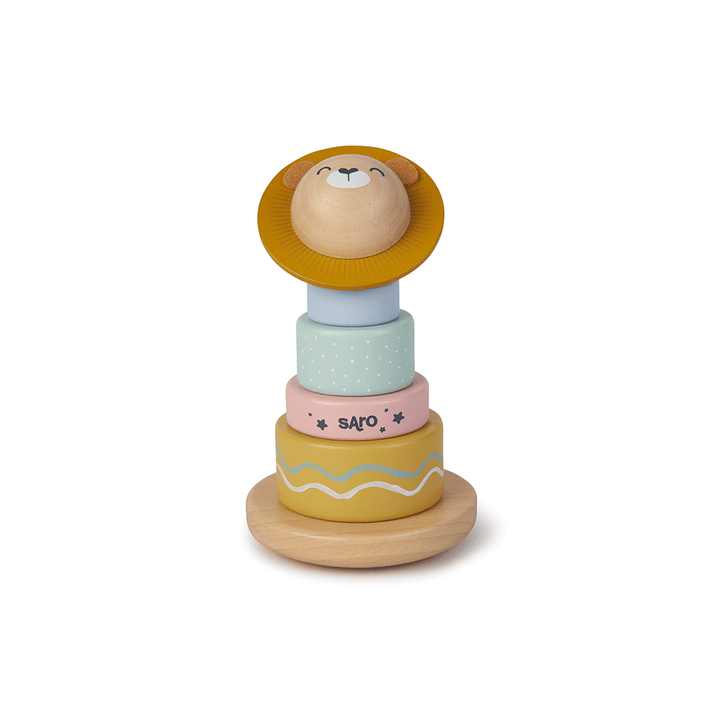 Wooden stacking toy