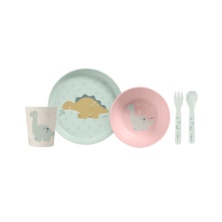 “Wild Dinos” 5 Pieces Feeding Set