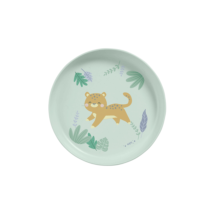 “Jungle Cheetahs” 5 Pieces Feeding Set