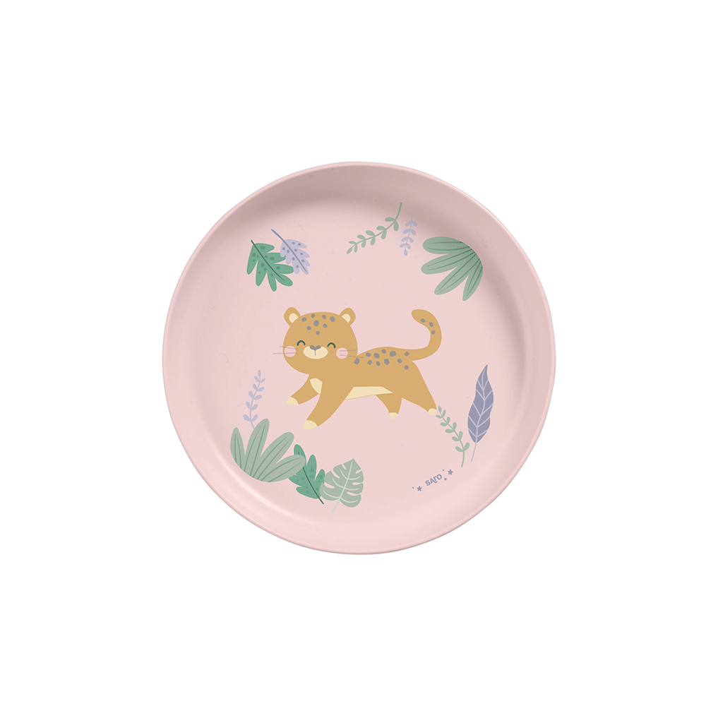 “Jungle Cheetahs” 5 Pieces Feeding Set